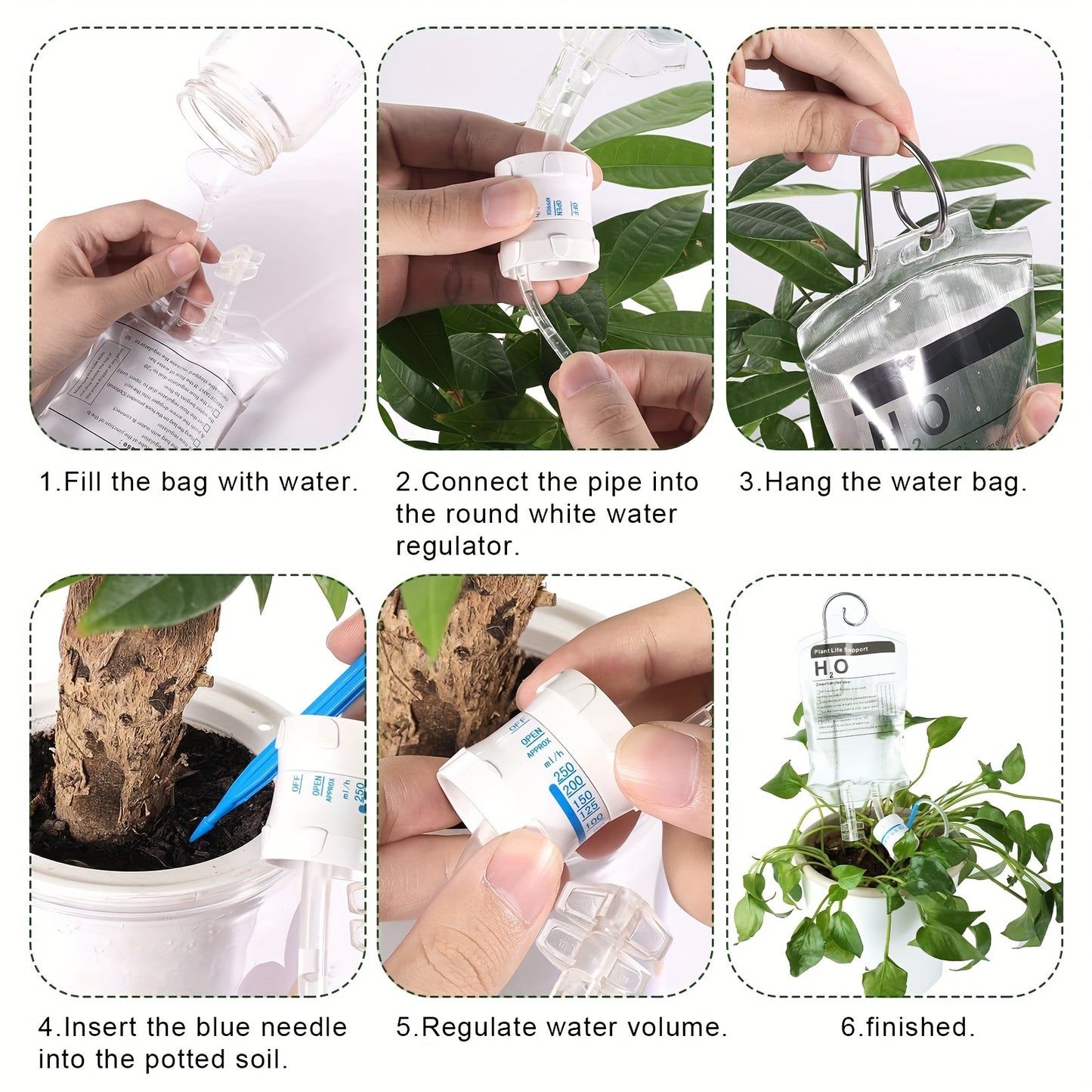 Give your plants the fluids they need with this funky IV drip system